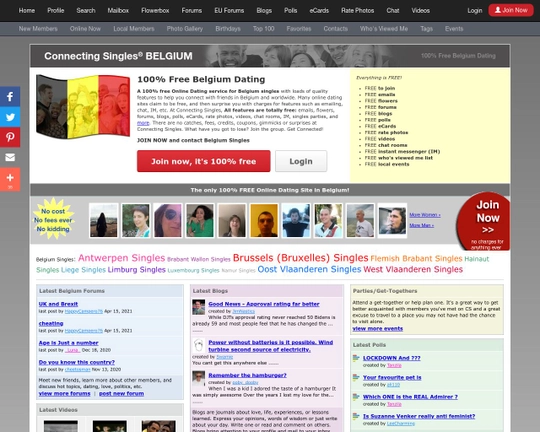 Connecting Singles Belgium Logo