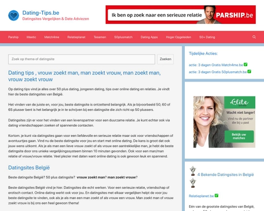 Dating-Tips.be Logo