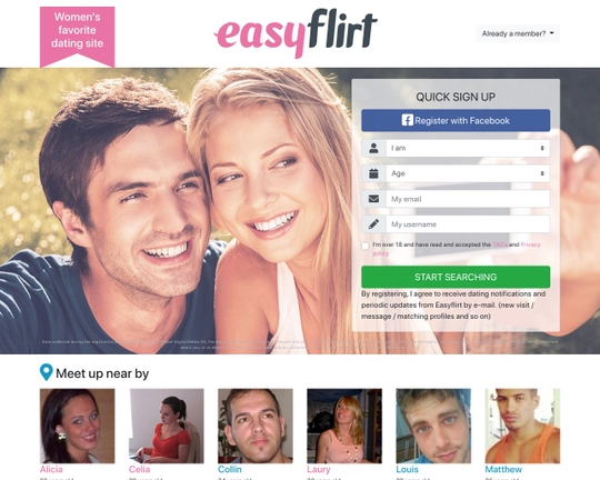 EasyFlirt Logo
