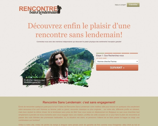 Rencontre Sans Lendemain Logo
