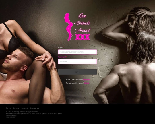 Sex Friends Around Logo
