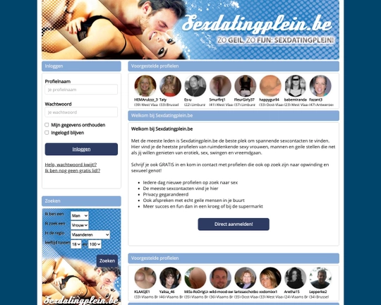 SexDatingPlein.be Logo