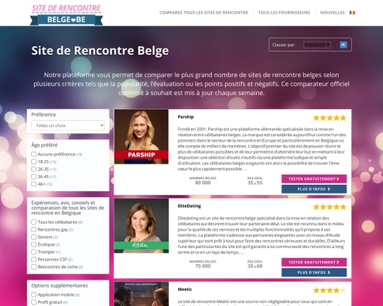 SiteDeRencontreBelge Logo