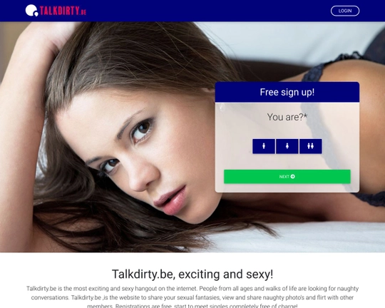 Talkdirty.be Logo