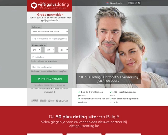 Vijftig Plus Dating Logo